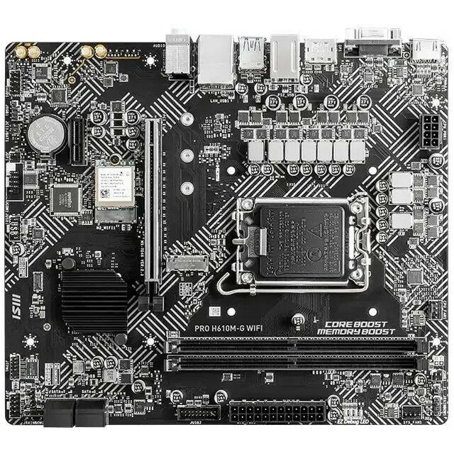 Материнская плата MSI PRO H610M-G WIFI 