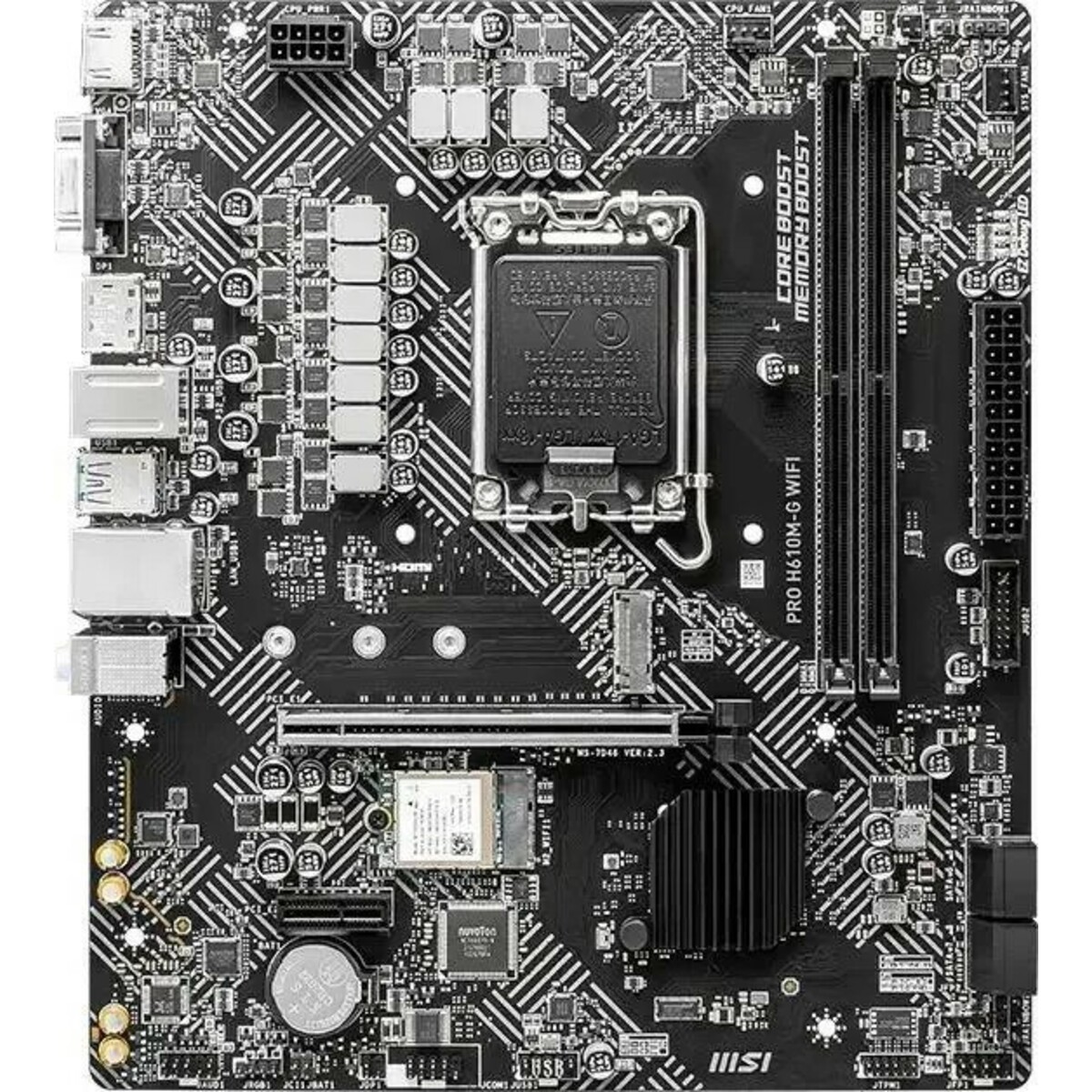 Материнская плата MSI PRO H610M-G WIFI 