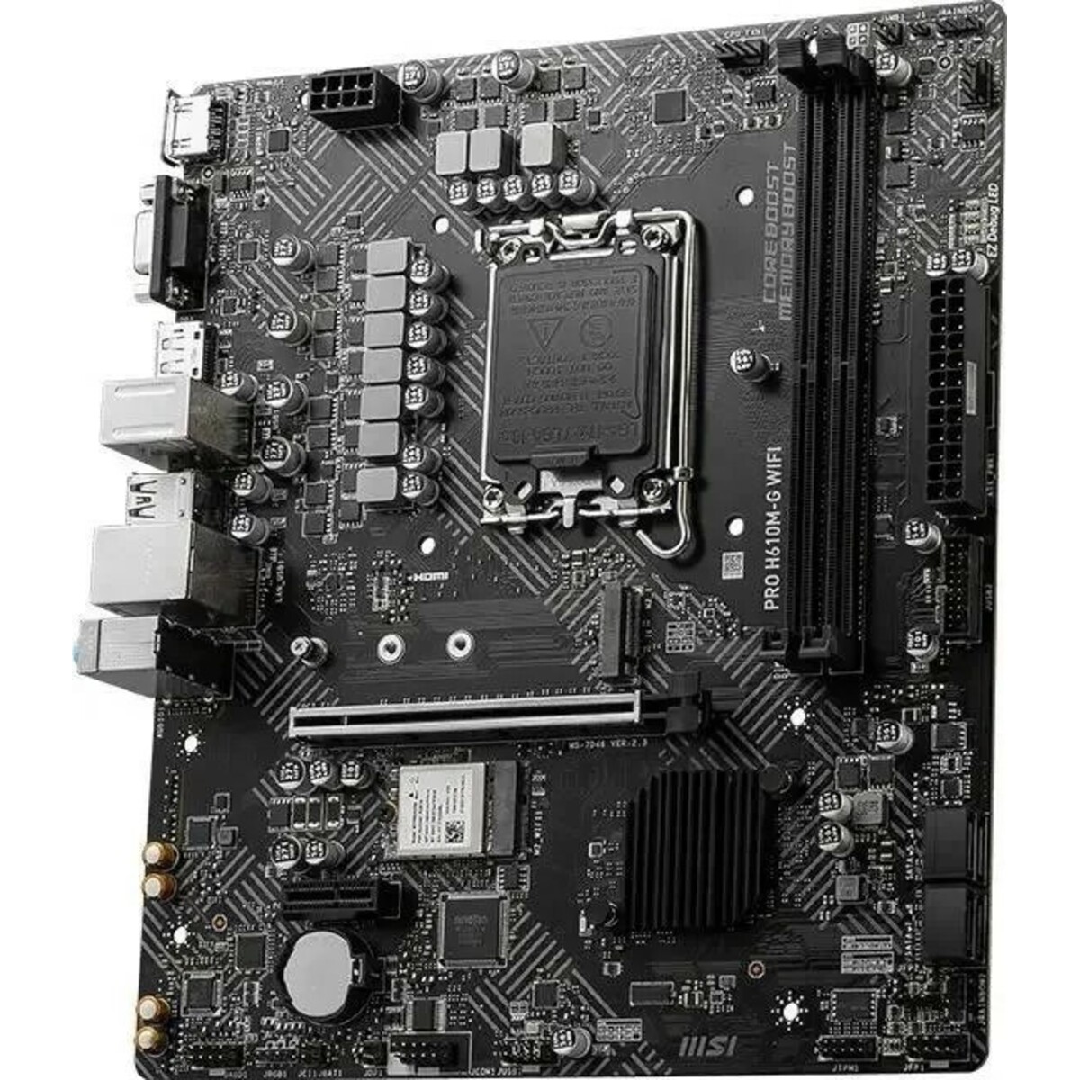 Материнская плата MSI PRO H610M-G WIFI 
