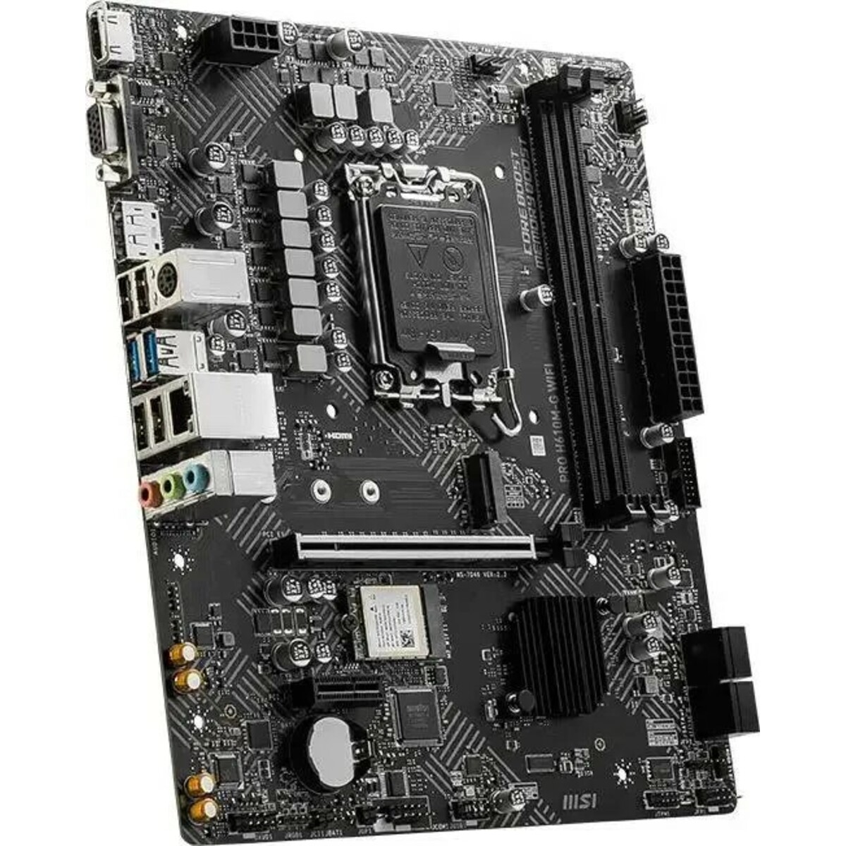 Материнская плата MSI PRO H610M-G WIFI 