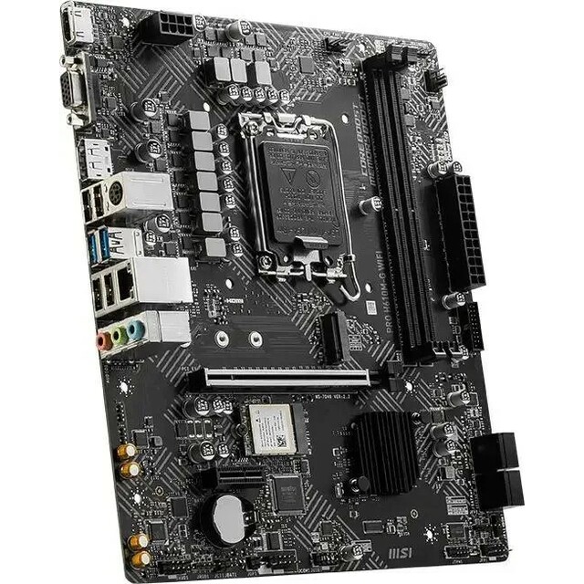 Материнская плата MSI PRO H610M-G WIFI 