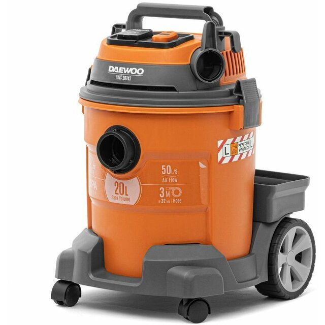 Строительный пылесос Daewoo DAVC 2014S (Цвет: Orange)