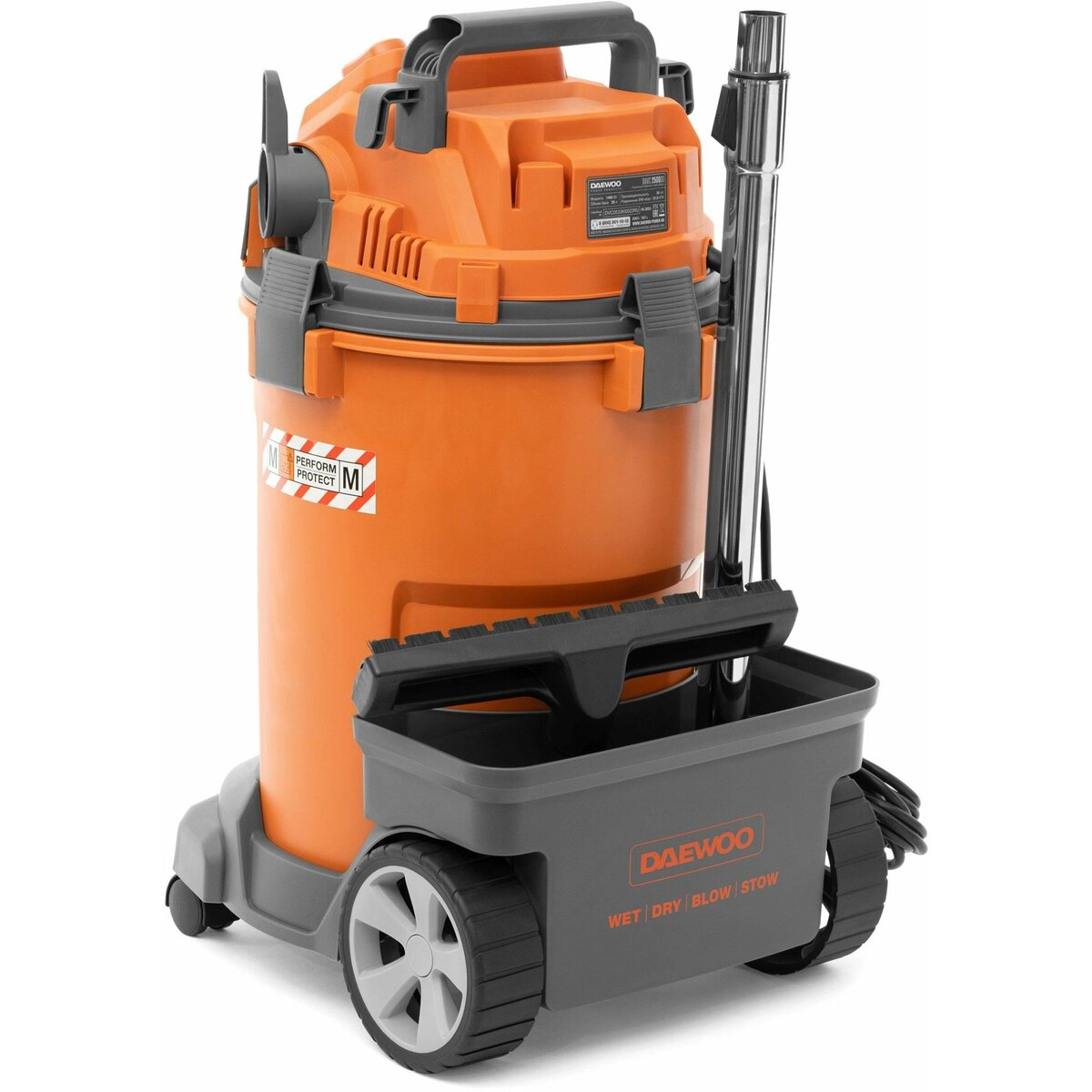 Строительный пылесос Daewoo DAVC 2500SD (Цвет: Orange)
