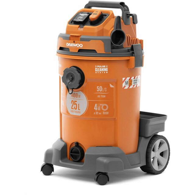 Строительный пылесос Daewoo DAVC 2500SD (Цвет: Orange)