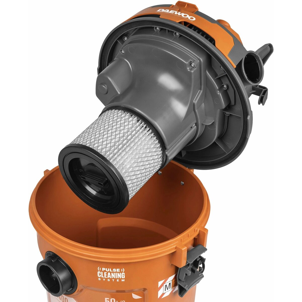 Строительный пылесос Daewoo DAVC 2500SD (Цвет: Orange)