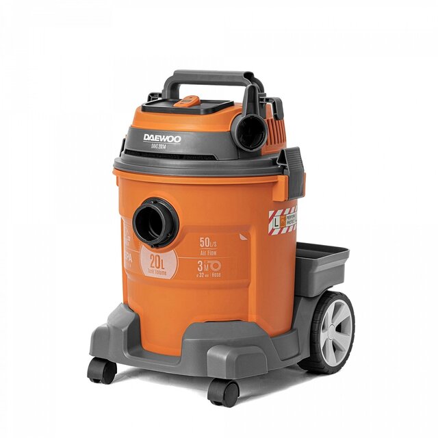 Строительный пылесос Daewoo DAVC 2514S (Цвет: Orange)