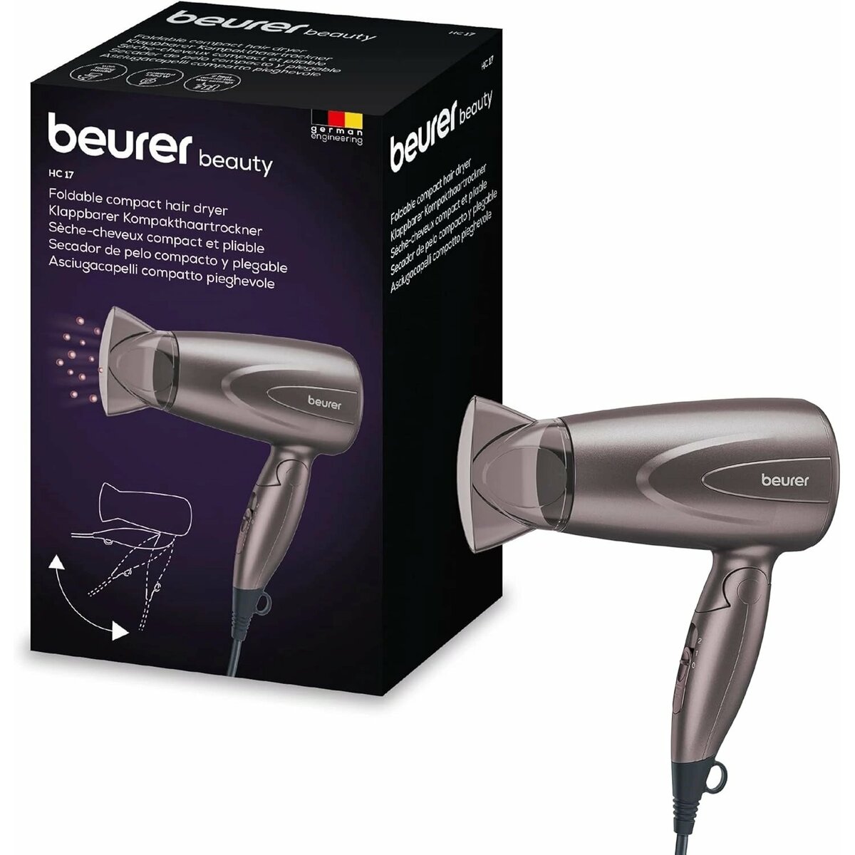 Фен Beurer HC17 (Цвет: Gray)