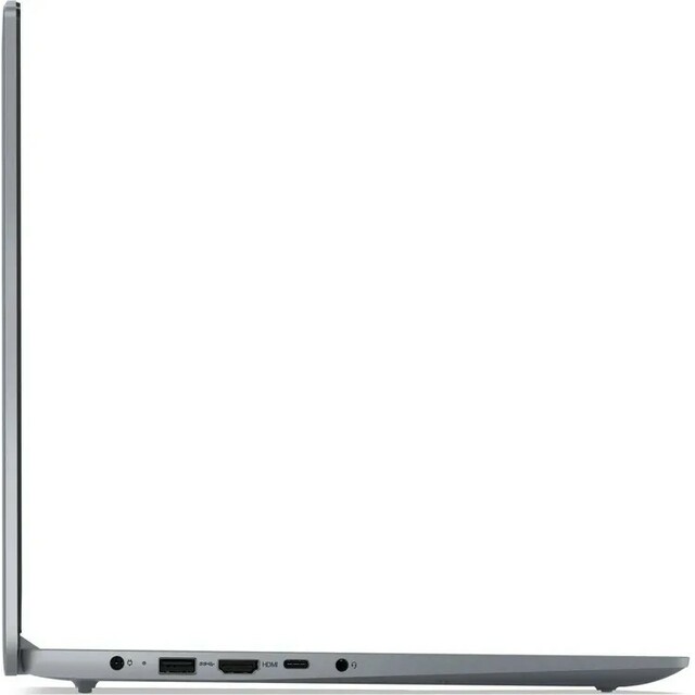 Ноутбук Lenovo IdeaPad Slim 3 15AMN8 (Ryzen 5 40 2.8Ghz/16Gb LPDDR5/SSD512Gb/AMD Radeon 610M/15.6 /noOS/gray) (82XQ01DNSA)