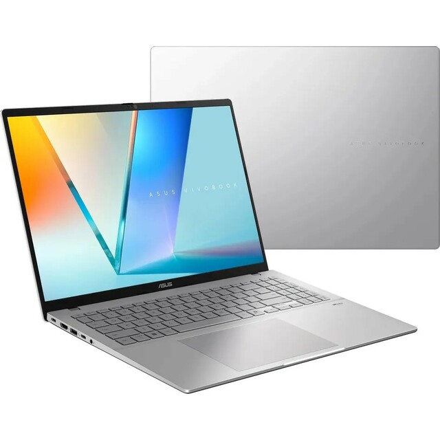 Ноутбук Asus VivoBook S16 M3607KA-SH117 (Ryzen AI 5 330 2Ghz/32Gb DDR5/SSD512Gb/AMD Radeon 820M/16 /noOS/silver) (90NB16T2-M00890)