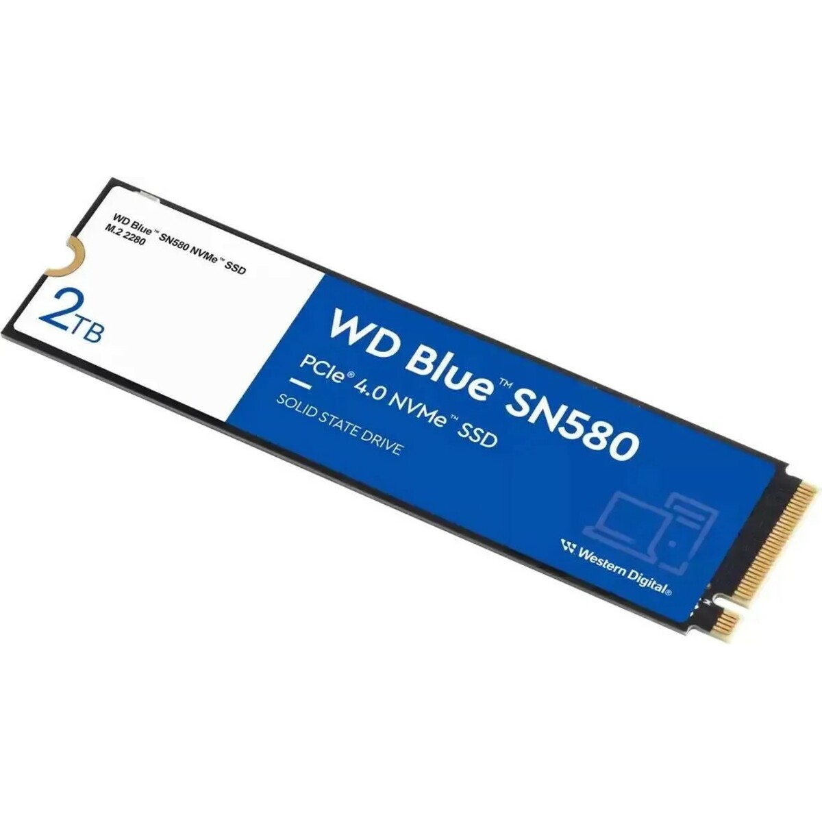 Накопитель SSD WD S PCIe 3.0 x4 2TB WDS200T3B0E 