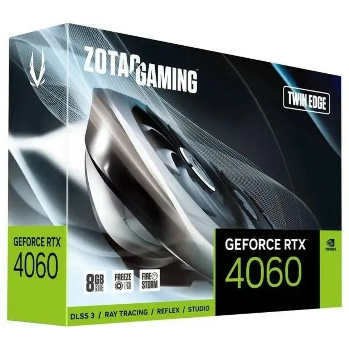 Видеокарта Zotac GeForce RTX 4060 TWIN EDGE 8Gb (ZT-D40600E-10M)