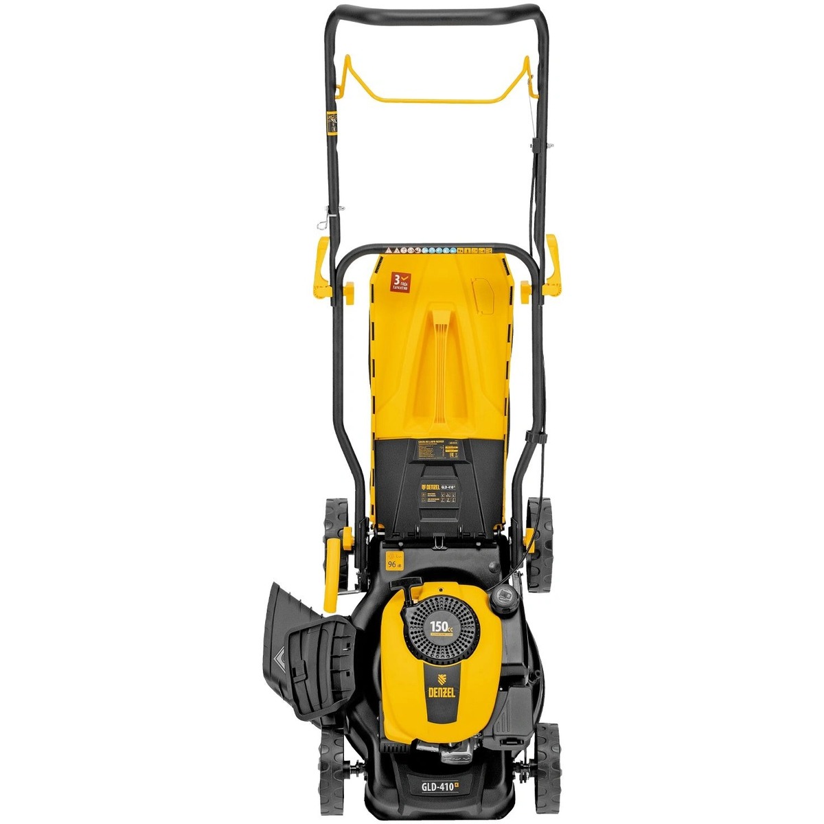 Газонокосилка роторная Denzel GLD-410-K (Цвет: Yellow)