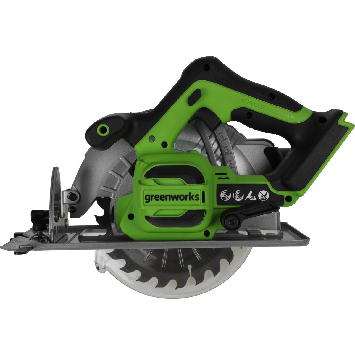 Циркулярная пила Greenworks GD24CS (Цвет: Green)