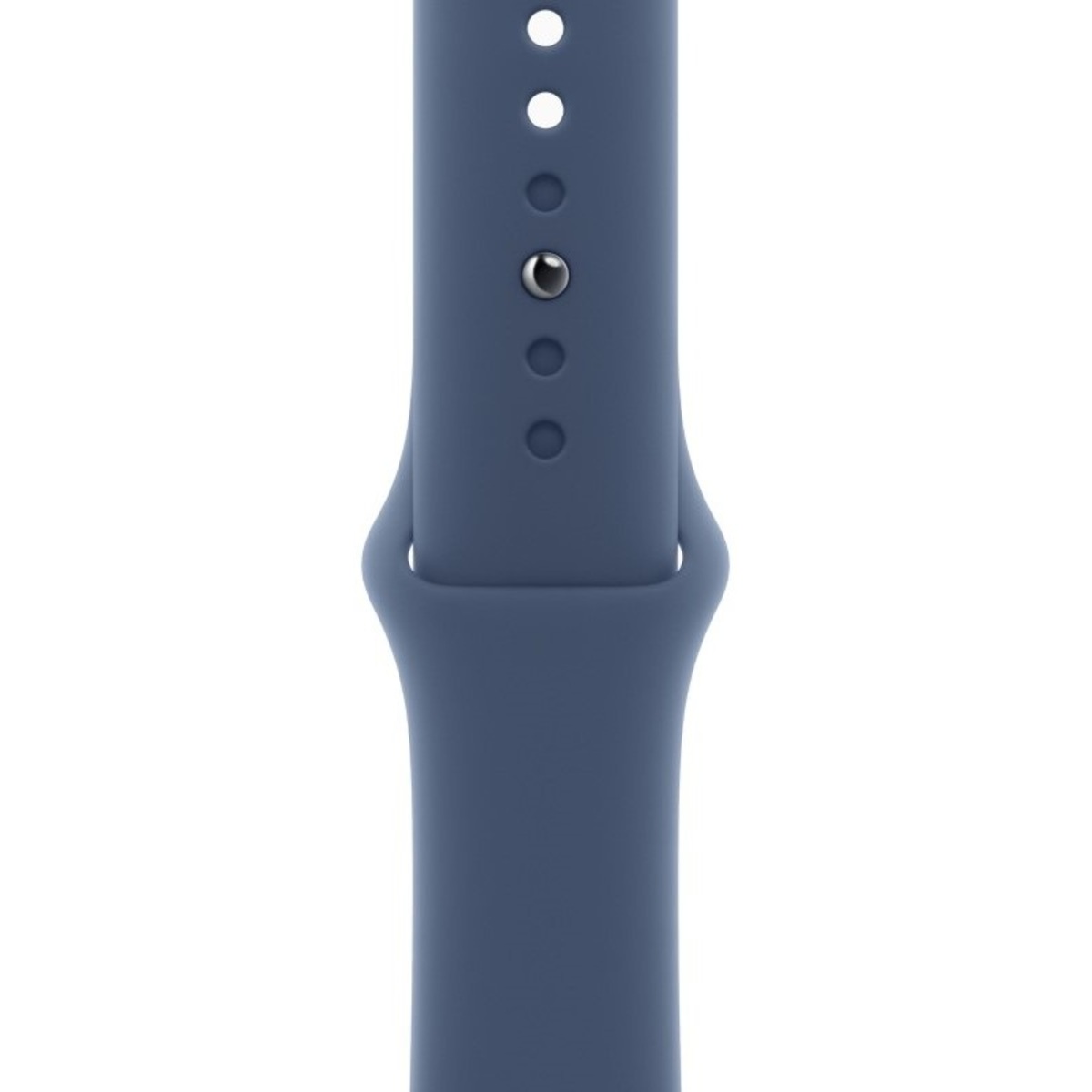 Умные часы Apple Watch SE (2024) 44mm Aluminum Case with Sport Band S / M (Цвет: Silver / Denim)