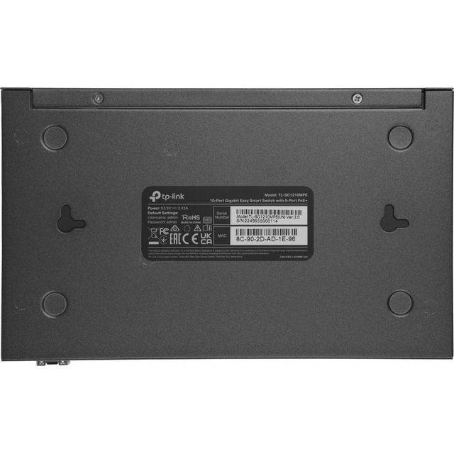 Коммутатор TP-Link TL-SG1210MPE