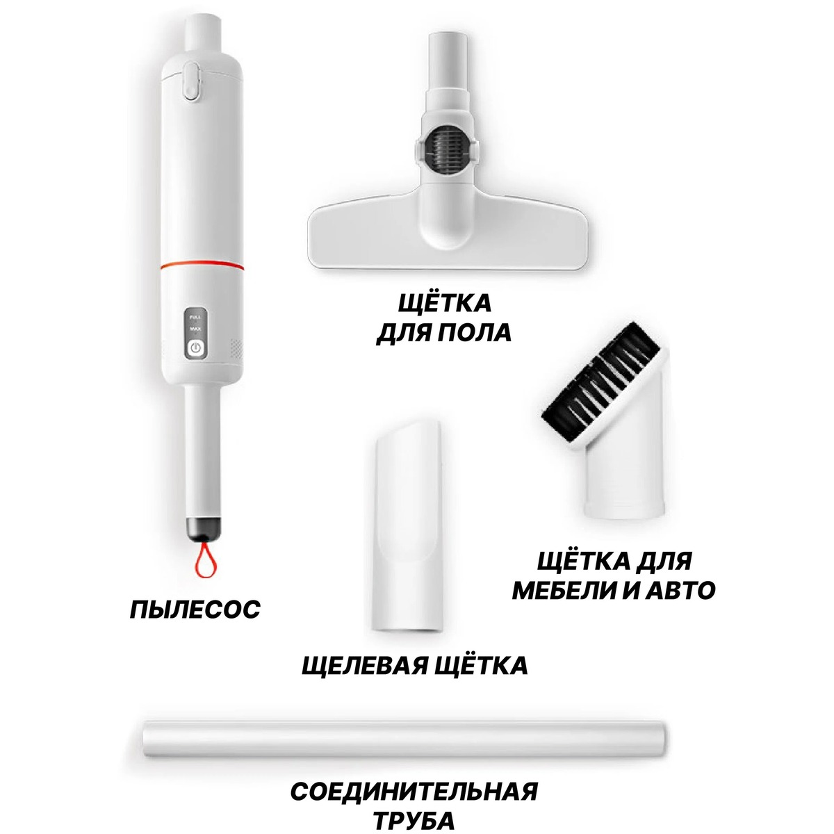 Пылесос беспроводной Xiaomi Lydsto Handheld Wireless Vacuum Cleaner H3, белый