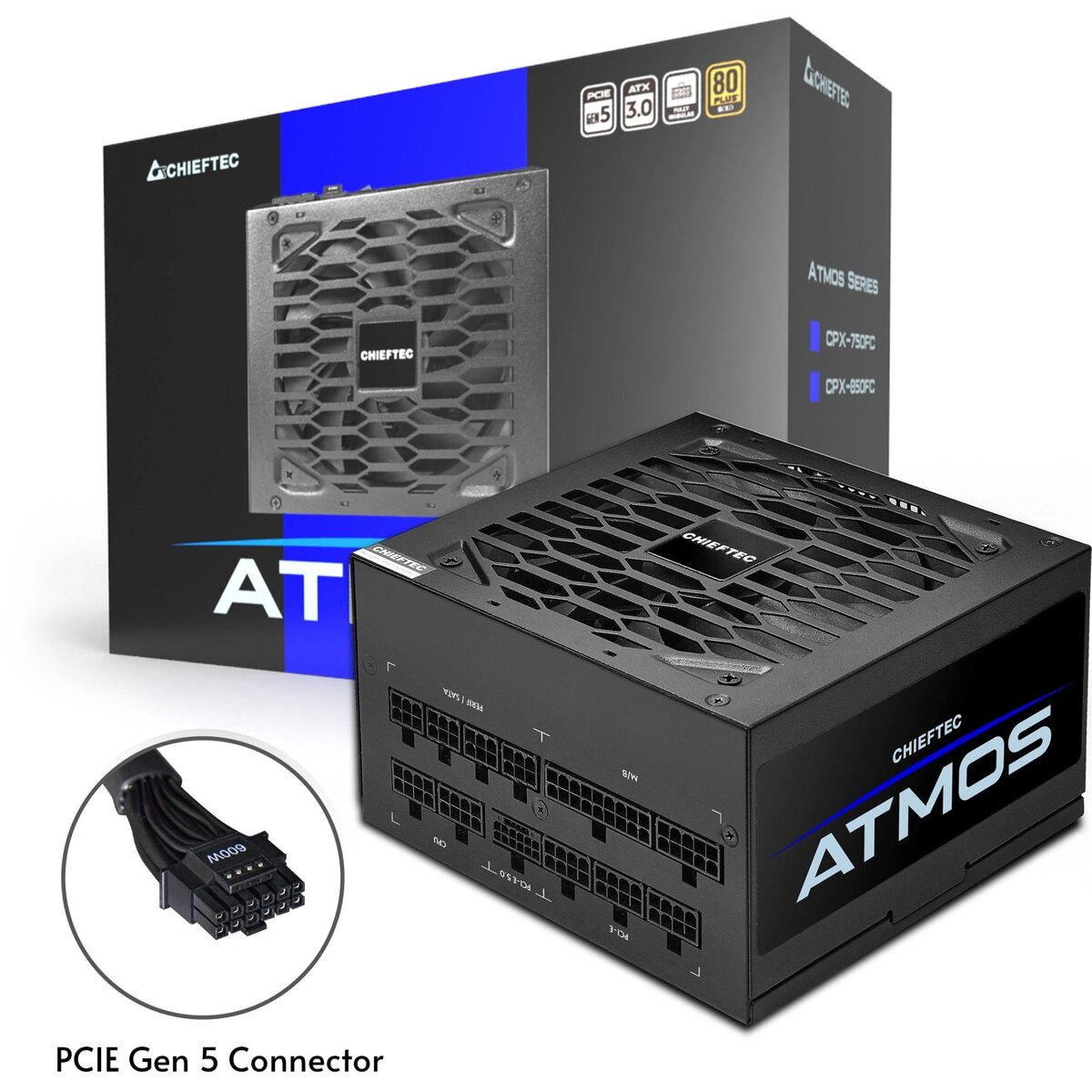 Блок питания Chieftec ATX 850W Atmos CPX-850FC 