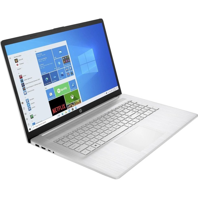 Ноутбук HP 17-cn2153ng Core i5 1235U 8Gb SSD256Gb Intel Iris Xe graphics 17.3 IPS FHD (1920x1080) Windows 11 Home silver WiFi BT Cam (76R00EA)