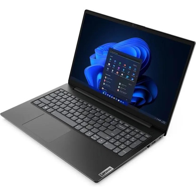 Ноутбук Lenovo V15 G3 IAP Core i5 1235U 8Gb SSD256Gb Intel UHD Graphics 15.6 TN FHD (1920x1080) Windows 11 Professional black WiFi BT Cam (82TT006DPB)