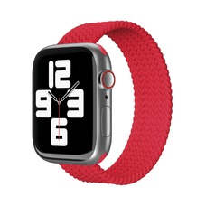 Ремешок нейлоновый плетеный VLP Braided Band для Apple Watch 38/40/41 mm (L/XL 2шт) (Цвет: Red)