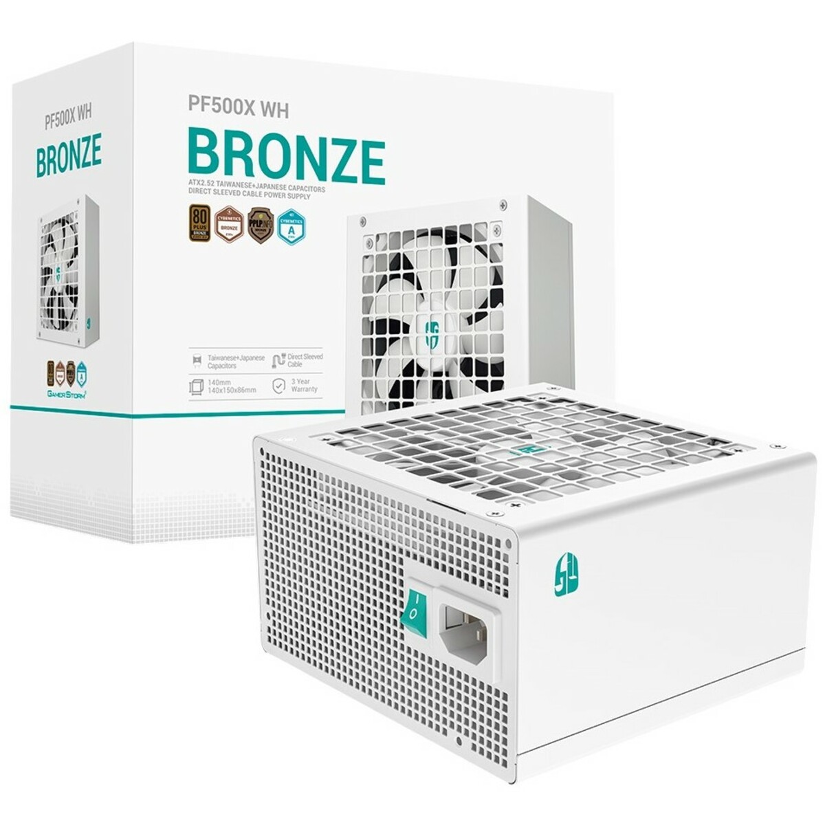 Блок питания Deepcool GamerStorm ATX 500W PF500X WH
