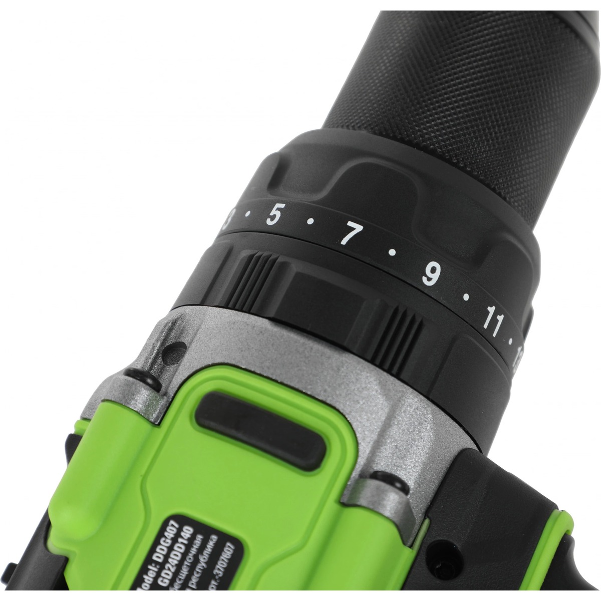 Дрель-шуруповерт Greenworks GD24DD140 (Цвет: Green)