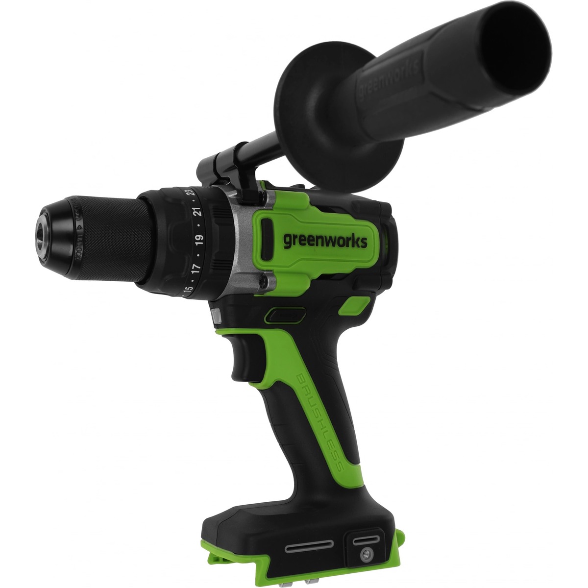 Дрель-шуруповерт Greenworks GD24DD140 (Цвет: Green)