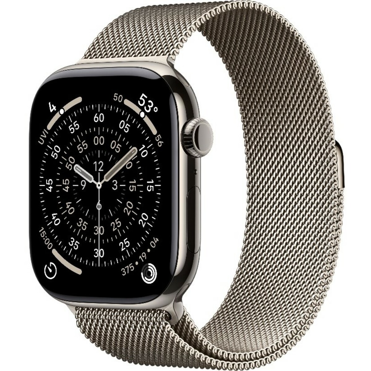 Умные часы Apple Watch Series 11 46mm Titanium Case with Milanese Loop M / L (Цвет: Natural) Умные часы Apple Watch Series 11 46mm Titanium Case with Milanese Loop M / L (Цвет: Natural)