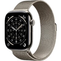 Умные часы Apple Watch Series 11 46mm Titanium Case with Milanese Loop M/L (Цвет: Natural)
