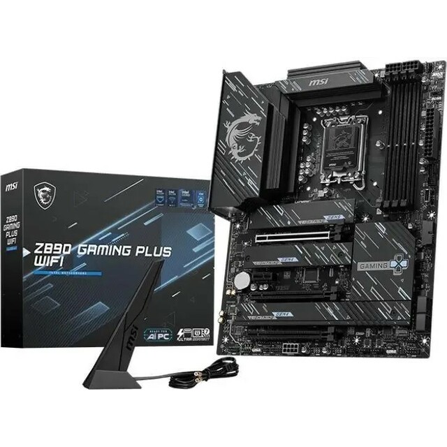 Материнская плата MSI Z890 GAMING PLUS WIFI Материнская плата MSI Z890 GAMING PLUS WIFI