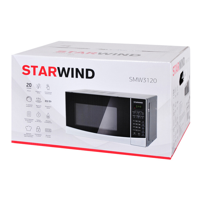 Микроволновая печь Starwind SMW3120 (Цвет: Silver)