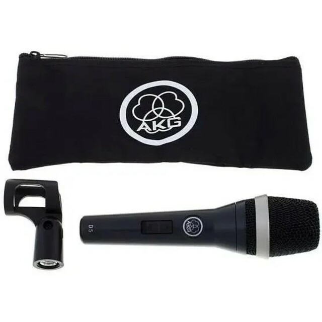 Микрофон проводной AKG D5S, черный