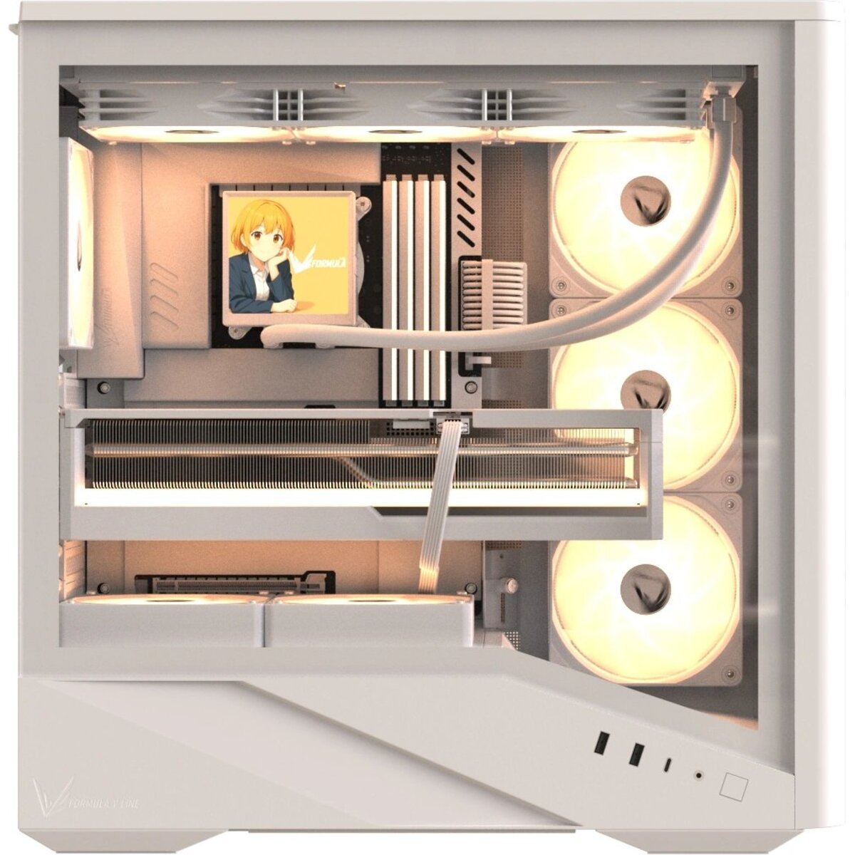 Корпус Formula Air Power G9 Duo PA, белый