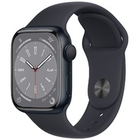 Умные часы Apple Watch Series 8 41mm Cellular Aluminum Case with Sport Band S/M (Цвет: Midnight)