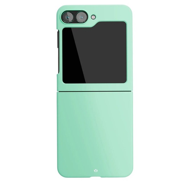 Чехол-накладка VLP Flex Сase для смартфона Samsung Galaxy Z Flip 6 (Цвет: Mint Green)