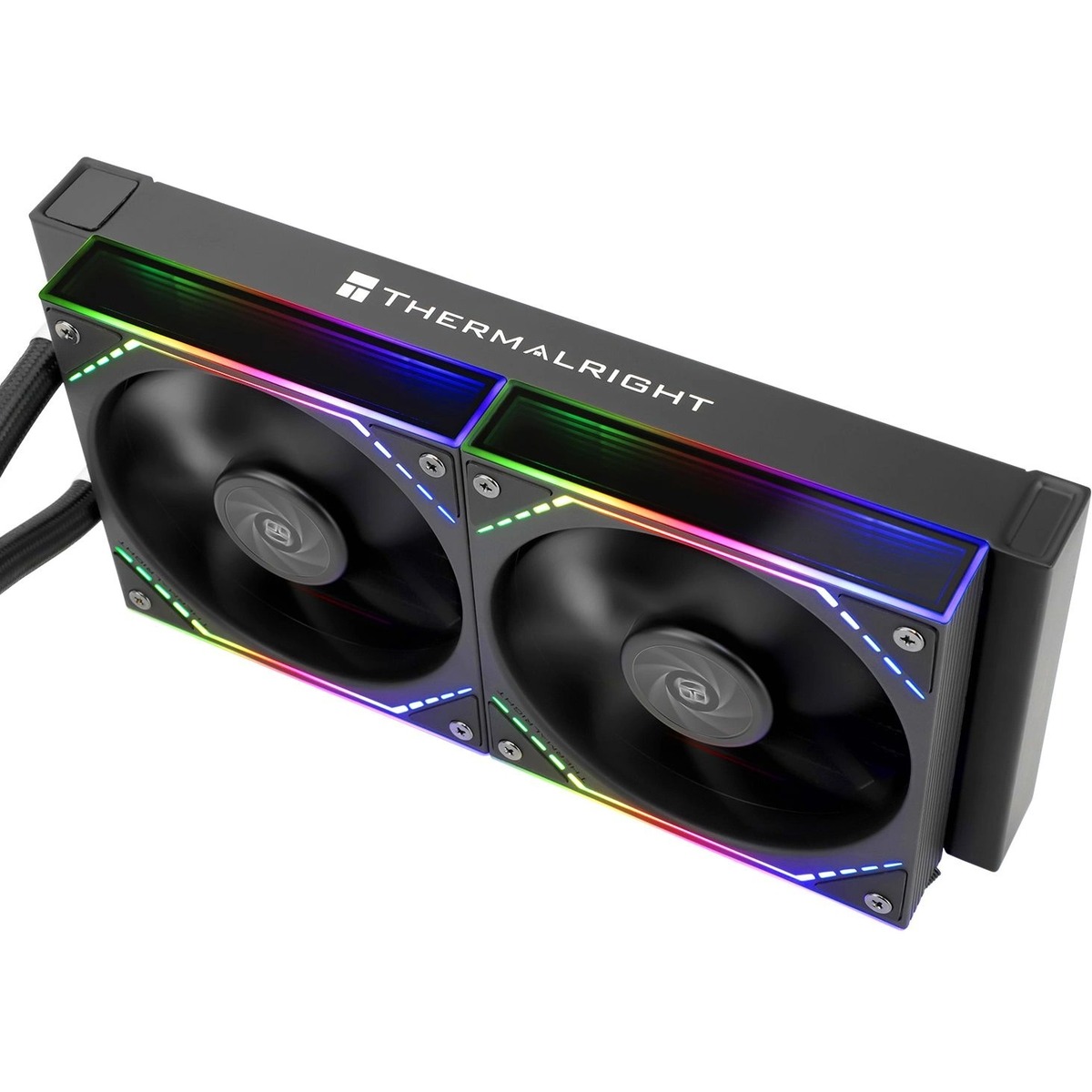 Система водяного охлаждения Thermalright Frozen Infinity 240 ARGB Soc-AM5/AM4/1200/1700/1851 черный 4-pin 28.2dB Al Ret (F-INFINITY-240-BL)