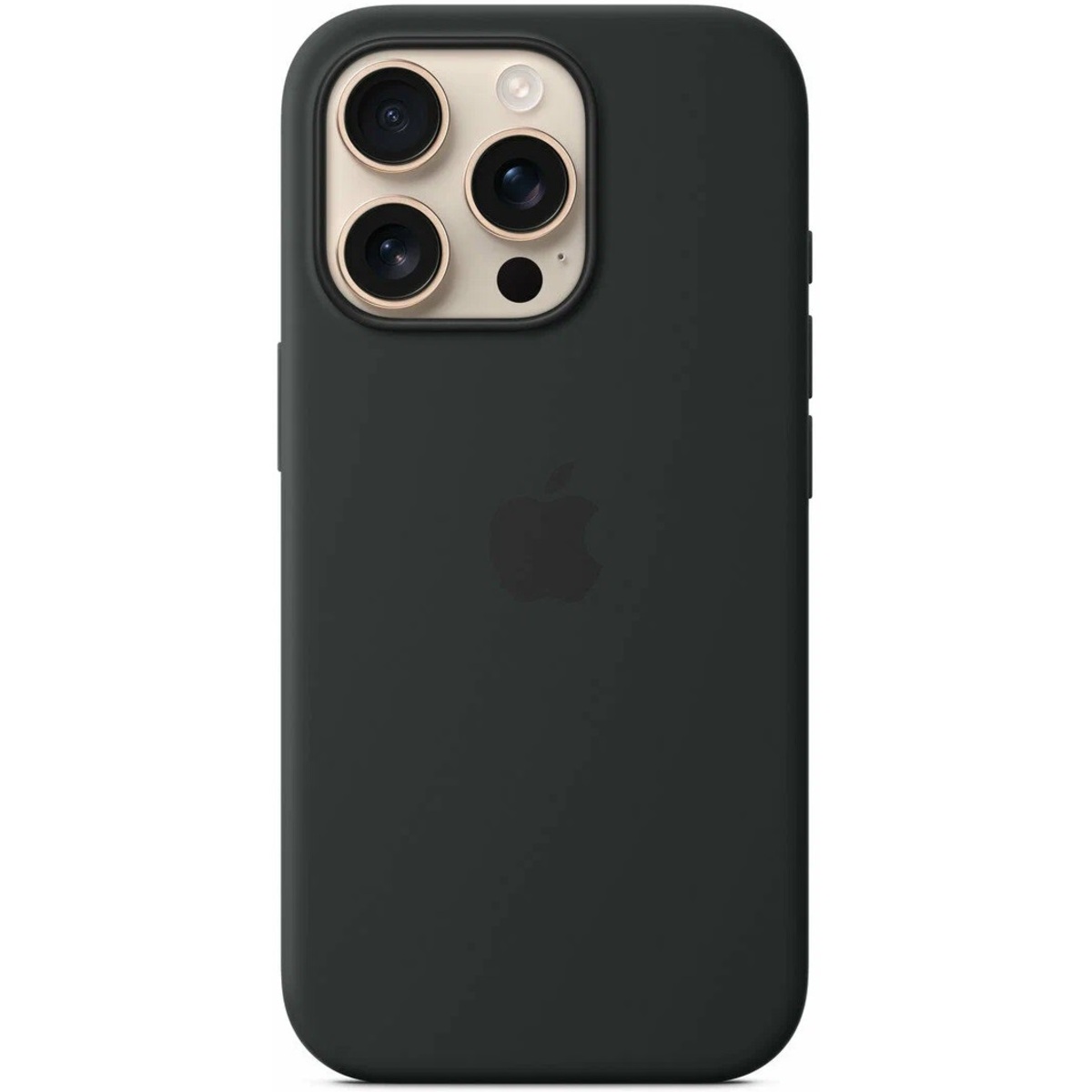 Чехол-накладка Apple Silicone Case with MagSafe для смартфона Apple iPhone 16 Pro, черный