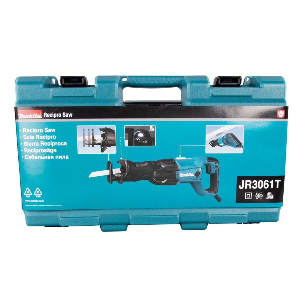 Сабельная пила Makita JR3061T (Цвет: Blue)
