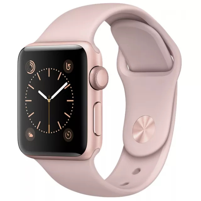 Умные часы Apple Watch Series 1 38mm with Sport Band (Цвет: Rose Gold/Pink Sand)