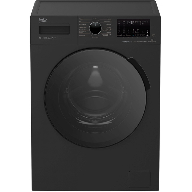 Стиральная машина Beko WSPE7H616A (Цвет: Anthracite) Стиральная машина Beko WSPE7H616A (Цвет: Anthracite)