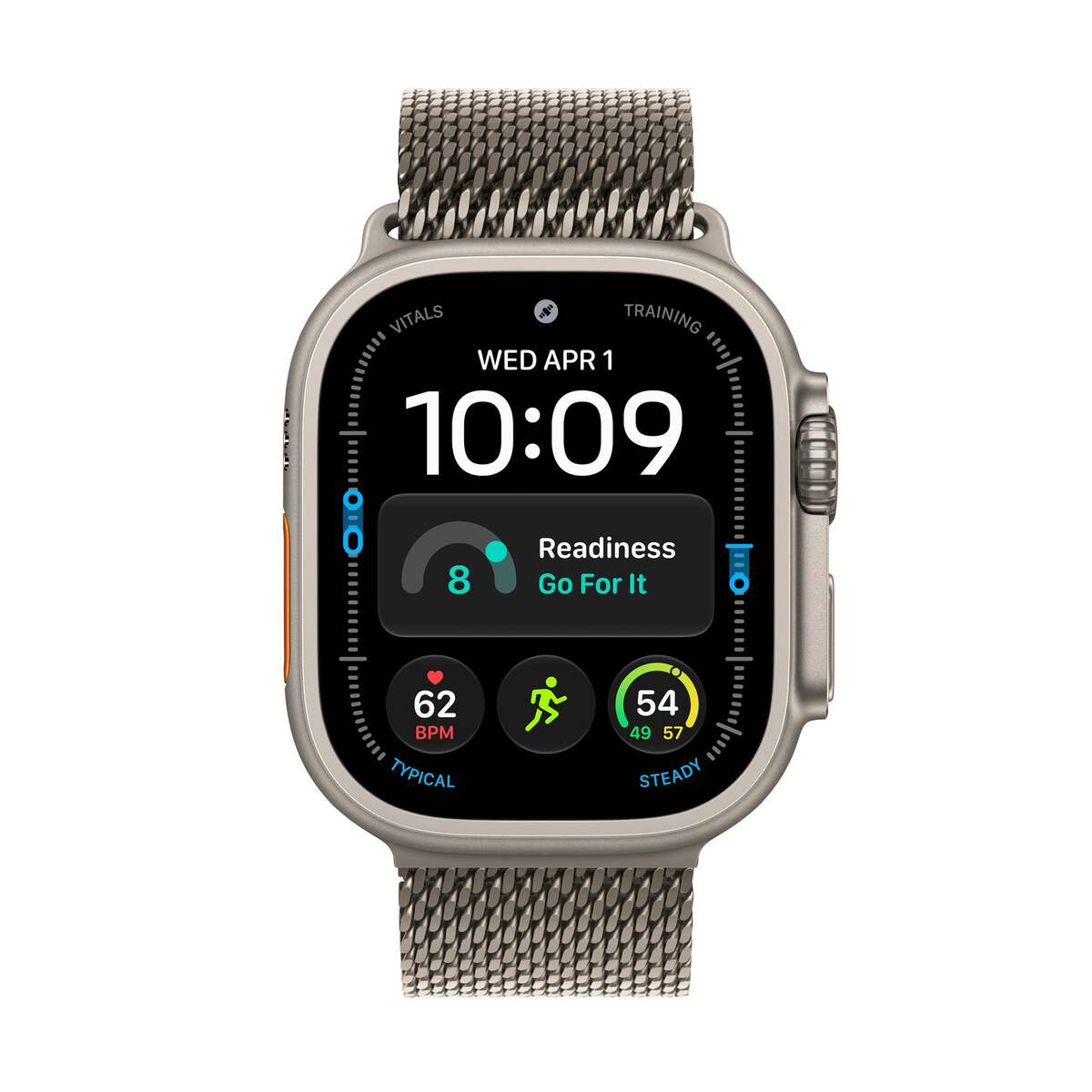 Умные часы Apple Watch Ultra 4 49mm Titanium Case with Milanese Loop L (Цвет: Natural)