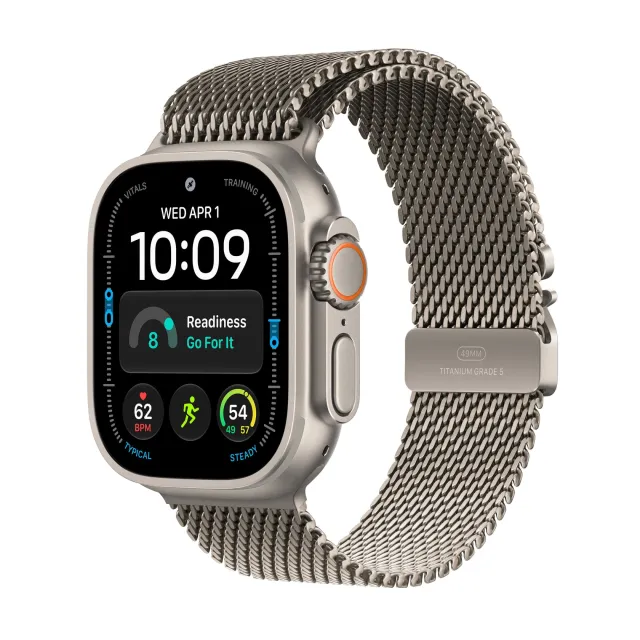 Умные часы Apple Watch Ultra 4 49mm Titanium Case with Milanese Loop L (Цвет: Natural)