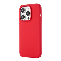 Чехол-накладка uBear Touch Mag Case для смартфона Apple iPhone 14 Pro (Цвет: Red)