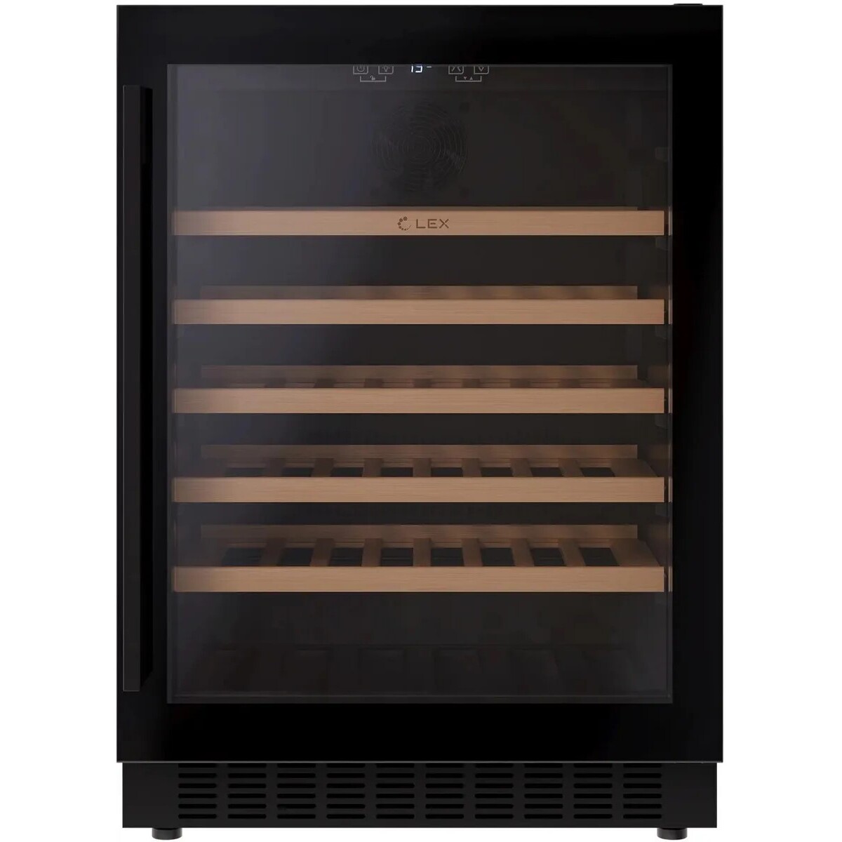 Винный шкаф Lex LWD6054BL, черный