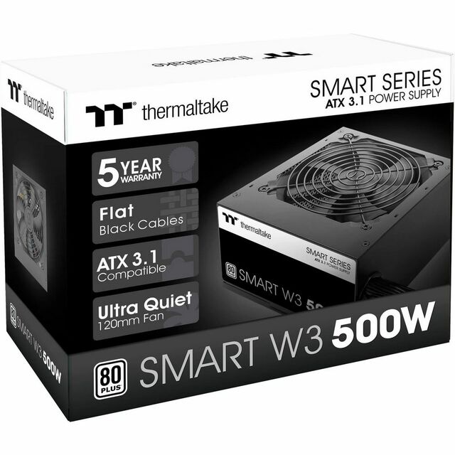 Блок питания Thermaltake ATX 500W Smart W3 Gen.5 