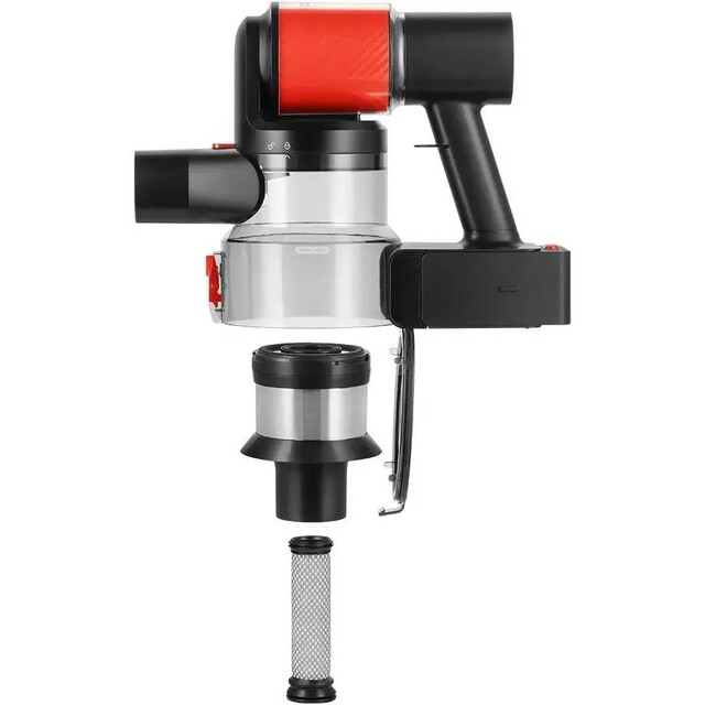 Пылесос вертикальный Kitfort КТ-5389 (Цвет: Black / Red) Пылесос вертикальный Kitfort КТ-5389 (Цвет: Black / Red)