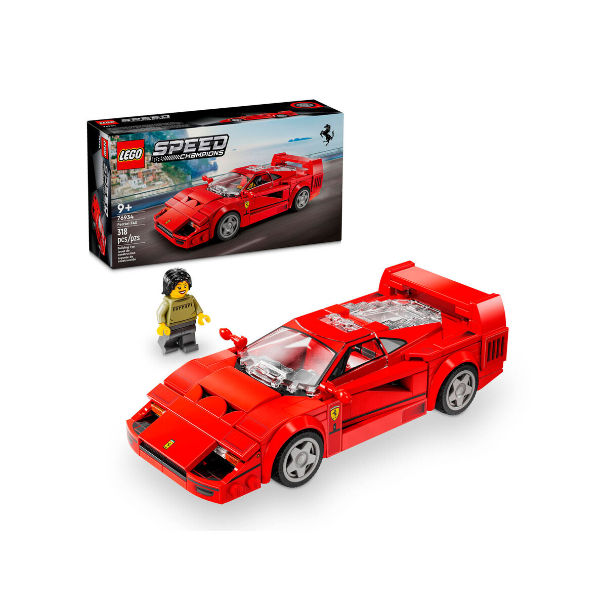Конструктор LEGO Speed Champions 76934 Ferrari F40 Supercar