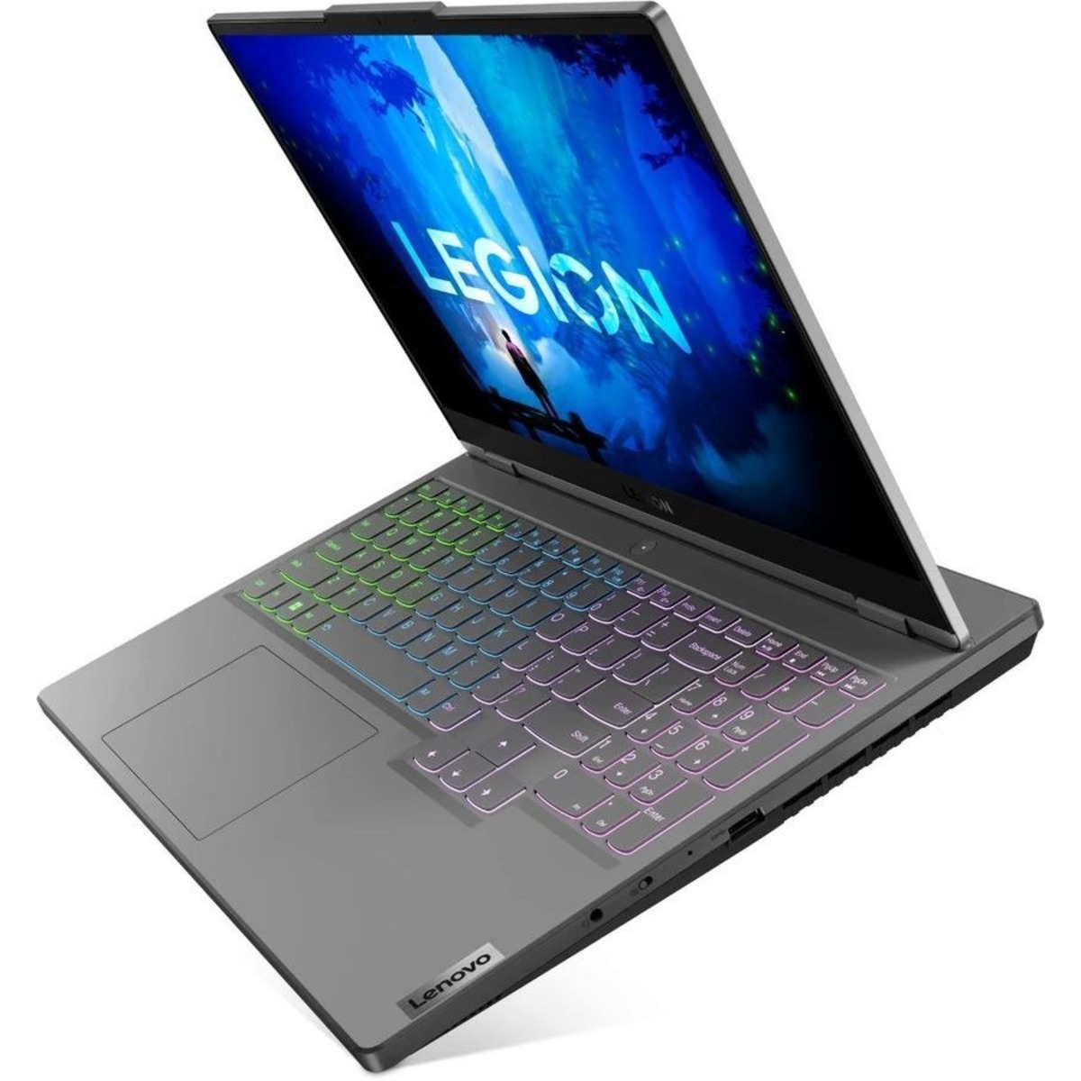 Ноутбук Lenovo Legion 5 15IAH7H Core i5 12500H 16Gb SSD1Tb NVIDIA GeForce RTX 3060 6Gb 15.6 IPS WQHD (2560x1440) noOS grey WiFi BT Cam (82RB00ERRK)