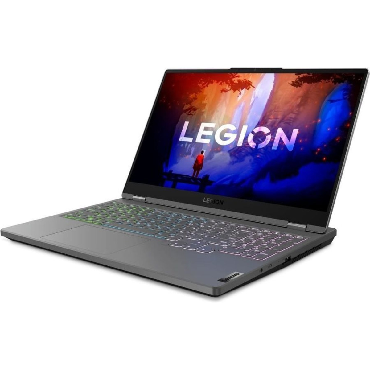 Ноутбук Lenovo Legion 5 15ARH7H Ryzen 7 6800H 16Gb SSD512Gb NVIDIA GeForce RTX 3060 6Gb 15.6 IPS FHD (1920x1080) noOS grey WiFi BT Cam (82RD009XRK)