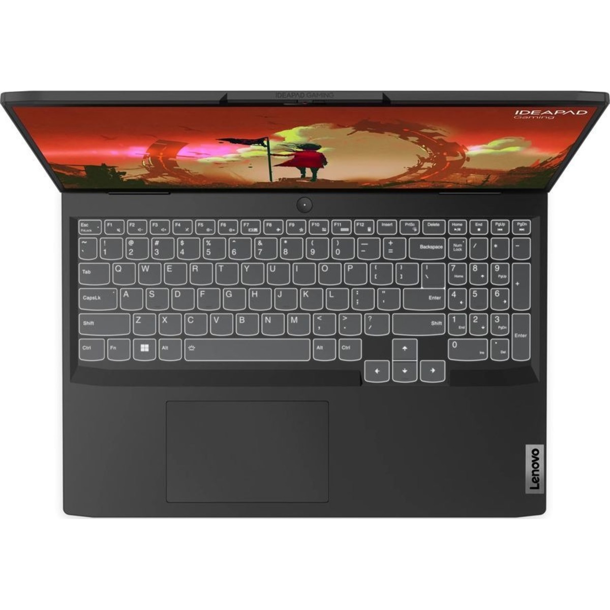 Ноутбук Lenovo IP Gaming 3 16ARH7 Ryzen 5 6600H 8Gb SSD512Gb NVIDIA GeForce RTX 3050 Ti 4Gb 16 IPS WUXGA (1920x1200) noOS grey WiFi BT Cam (82SC006ERK)